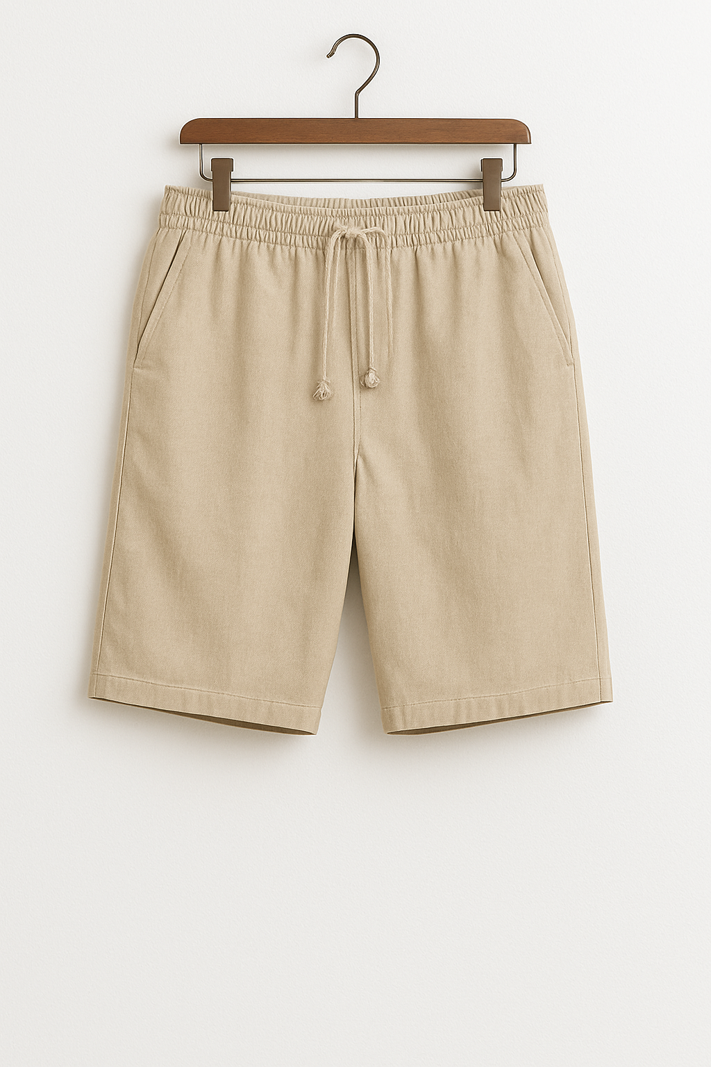kurze Leinenhose