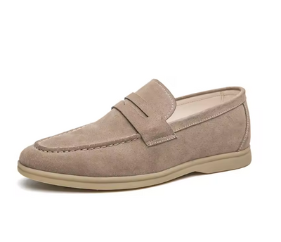 Loafer aus Wildleder im italenischen stil
