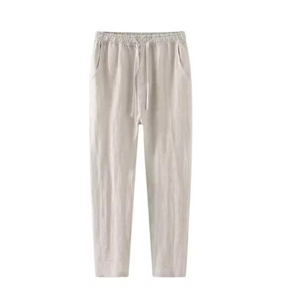 Lockere Leinenhose
