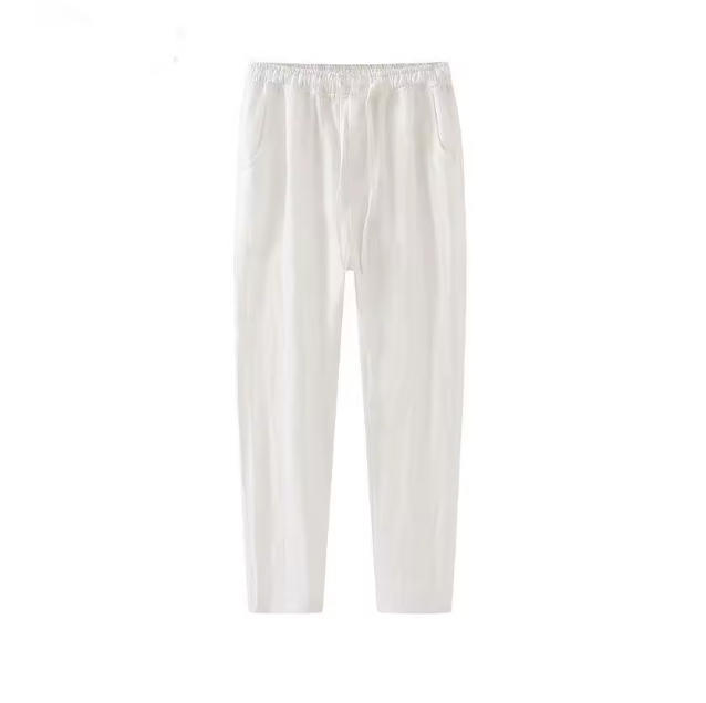Lockere Leinenhose
