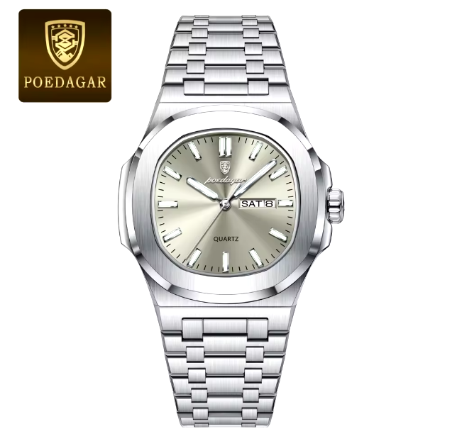 Klassische Herrenuhr im Luxusdesign