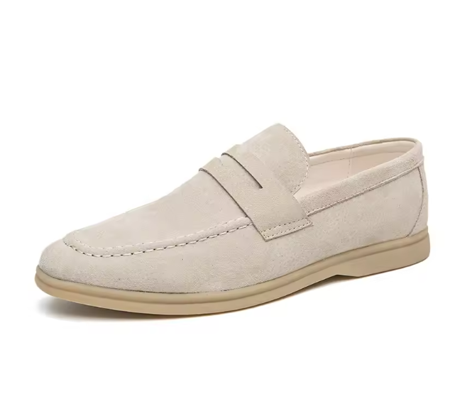 Loafer aus Wildleder im italenischen stil