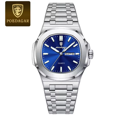 Klassische Herrenuhr im Luxusdesign